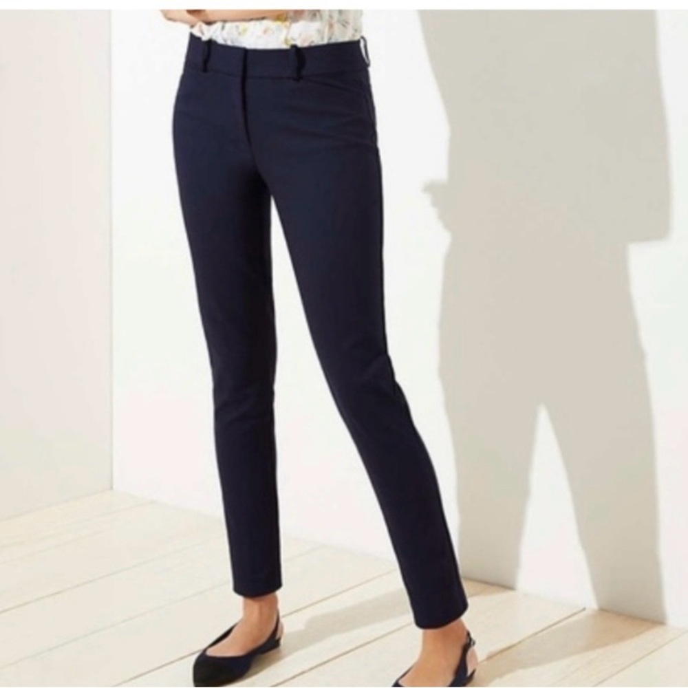 LOFT Black Petite Skinny Pants